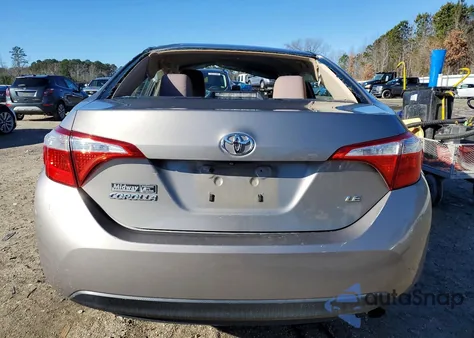 2014 Toyota Corolla L from USA, damaged, VIN 2T1BURHE0EC191403